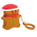 Christmas Deer Silicone Case Earbuds Scratch-resistant Container Box for AirPods