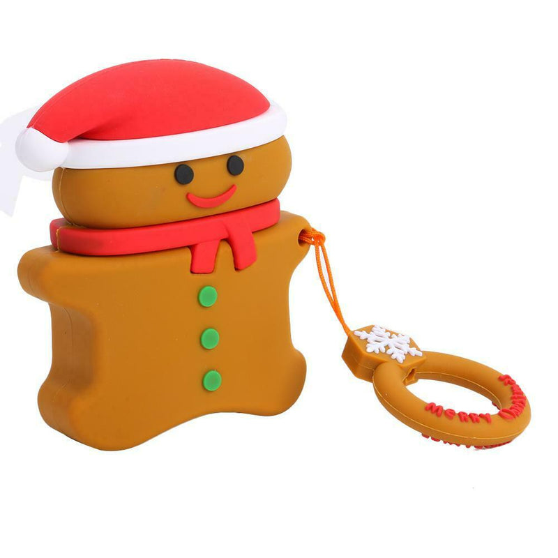 Christmas Deer Silicone Case Earbuds Scratch-resistant Container Box for AirPods