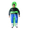 Kids Green Ghost Inflatable Costume Props for Halloween Stage Performance
