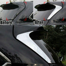 Abs Chrome Rear Window Side Spoiler Wing Cover Trim for Highlander Kluger 1 U7P1