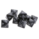 10pcs 8 Sided Dice D8 Polyhedral Dice for Party Table Dice Game Player Lover