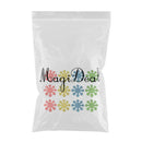 12pcs Non-woven Petal Pan Pad Kitchen Pot Holder Bowl Placement Pad Pot Mat