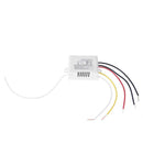 2 Relay ON/OFF 220V Smart Digital Wall Lamp Wireless Remote Control Switch