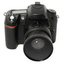 52MM Wide Angle Lens 0.45x Macro Fisheye For Nikon DSLR D3200 D3100 D5200 D5100