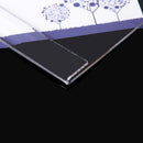 Clear Acrylic Sign Display Stand Table Name Price Tag Menu B2U3 60X40mm Hol H1B8