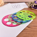 1X 360 Degree Sew Easy Plastic Templates Quilt Patchwork Stitch Craft Ruler 3C