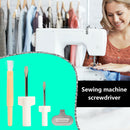 4pcs/set Needle Plate Screwdriver Cleaning Brush Sewing Machine Repair Tool