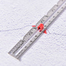 15cm Hemline sewing gauge ruler cloth sewing measuring gauging tailoring toolXM