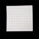 100PCS Door Self Adhesive Rubber Door Buffer Pad Feet Semicircle Bumpers N OZ