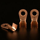 Assortment Car Closed End Copper Ring Lug Terminal Wire Crimp Connector Kit 50x