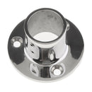 Stainless Steel Boat Hand Rail 90 Degree Round Base Fitting for 1-1/4" Tube