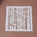 Bamboo Plastic Cake Stencils Template Buttercream Spray Mold Mould DIY Tool