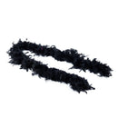 Feather Boa Super Soft Ladies Fancy Dress Black