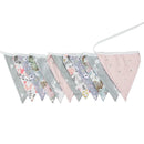 12 Flags 3.2m Double-side Printed Bunting Pennant Cotton Fabric Flag Banner