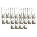 16Pack Tomato Hooks Vegetable Support Clips For Planting with 15m/49ft Rope