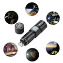 Super Bright Led Police Flashlight Camp Light Lamp New Powerful Zoomable L6 X9G9