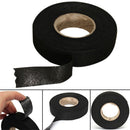 19mmx 15M Adhesive Cloth Fabric Tape Cable Looms Wiring Harness For Car Auto LJ