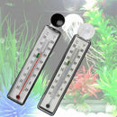 Fish Tank Aquarium Thermometer Glass Meter Water Temperature Gauge Suction  A2Q2