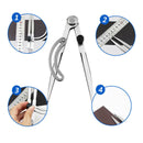 13BC Carbon Steel Spacing Gauge Compasses Spacing Compass Portable Scriber YUL