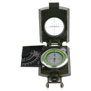 MagiDeal  Metal Sighting Compass W/ Inclinometer Camping Hiking Gear