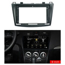Car Radio Fascia Trim Kit, 9 Inch 2 Din DVD Frame Install Kit for MAZDA 3 2