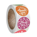 12 styles Round Thank You Stickers Scrapbooking For Package Seal Labels Stic Hn