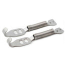 1Set Universal Alloy Steel Spring Pin Kit Hook Lock Security for Car Hood ZKY