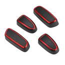 4Pcs Car Seat Adjustment Switch Knob Cover Trim for Land Range Rover Sport
