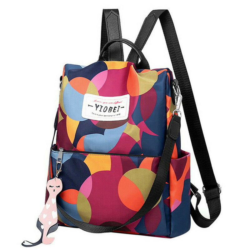 Women Backpack Purse Zipper Anti-Theft Rucksack School Shoulder Storage Bags