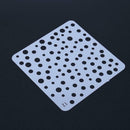 Spray Plate DIY Draw Tool Photo Album Tools for Kids Theme Hollow Ruler