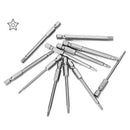 11Pcs 75mm S2 Magnetic Torx Head Drill Screwdriver Bits Hand Tool Kit Set