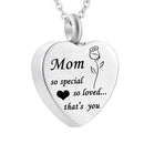 Urn Necklace Cremation Jewelry Ashes Mom So Special So Loved ...that Is You