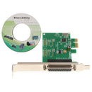 High-speed PCI-Express Card 1x Parallel Port WCH382L Chipset for Desktop