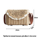 Women Lace Straw Bags Popular Female Holiday Handbag Summer Hot Lady Weave  F8F9