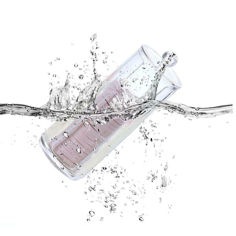 Round Container Storage Case Make-up Cotton Pad Container Box