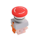 4Pcs Self-Locking Emergency Stop Mushroom Push Button Switch Red LAY37-01ZS