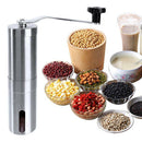 Hand Manual Coffee Grinder Ceramic Burr Spice Mill for Home Kitchen Travel New