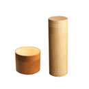 2 x Bamboo Tea Storage Box Canister Box Tea Coffee Candy Seal Storage Bottle