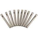 10 x Diamond Holesaw Tile Glass Slate Porcelain Marble Drill Bits Tool