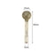5Pcs 20Mm Head Dia 6Mm Shank 60# Spherical Diamond Coated Grinding Head Sha