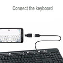 Micro USB Male to USB Female Expansion OTG Adapter Converter for Android