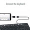 Micro USB Male to USB Female Expansion OTG Adapter Converter for Android