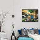 Diamond Painting Beacon Oldman 5D DIY Full Round Drill Wall Picture 40x30cm