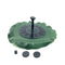 Lotus Leaf Shape Water Pump Solar Fountain Power Pump Panel Outdoor Small M