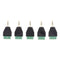 10x 3.5mm 1/8" Stereo Audio Male Plug to AV 3-Screw Terminal Connector