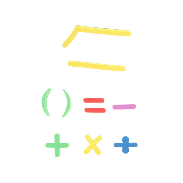 39pcs Numbers Set EVA Magnetic Fridge Magnet Auto Car Stickers Children