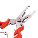 Stainless Steel Fishing Pliers Scissors Line Cutter Remove Hook Tackle Tool