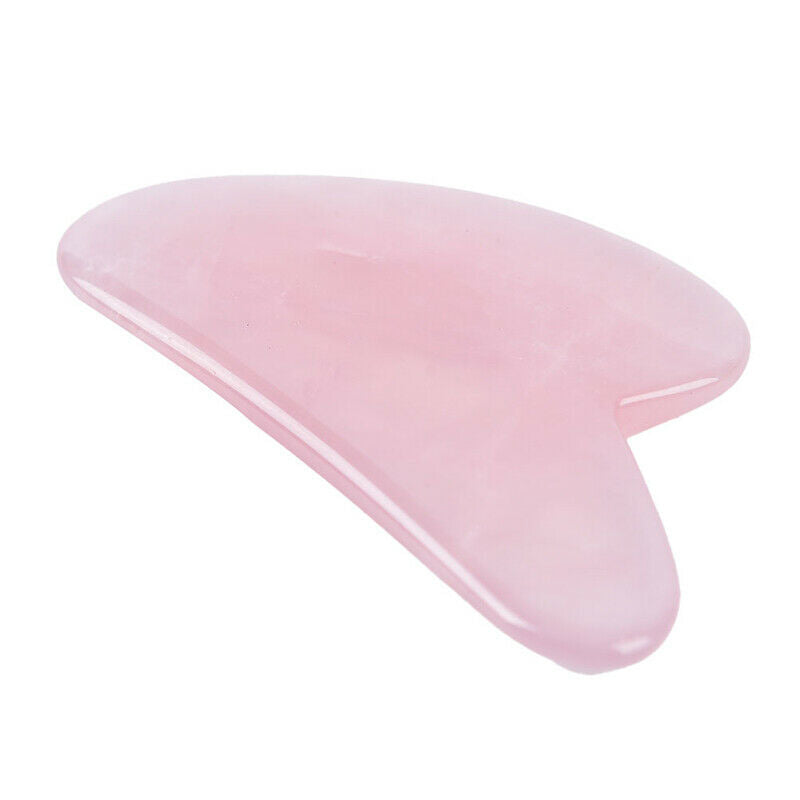 1PC Natural Quartz Jade Guasha Board Scraper Tools Board Massager Tool RelaSEAU