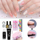 Led Lamp Gel Nail Polish Quick Building Extensions Kit Manicure  Set S6M8
