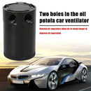 Baffled Aluminum Oil Catch Can 2 Port Oil Catch Tank Reservoir Universal